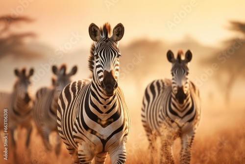 Zebras background