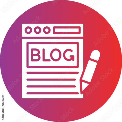 Blog Icon Style