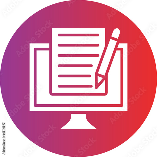 Copywriting Icon Style