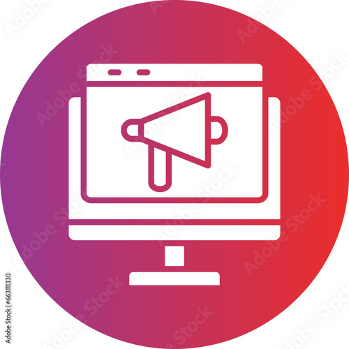 Banner Adverts Icon Style