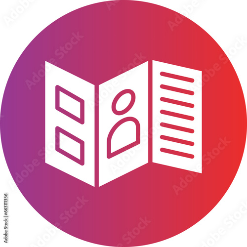 Brochure Icon Style