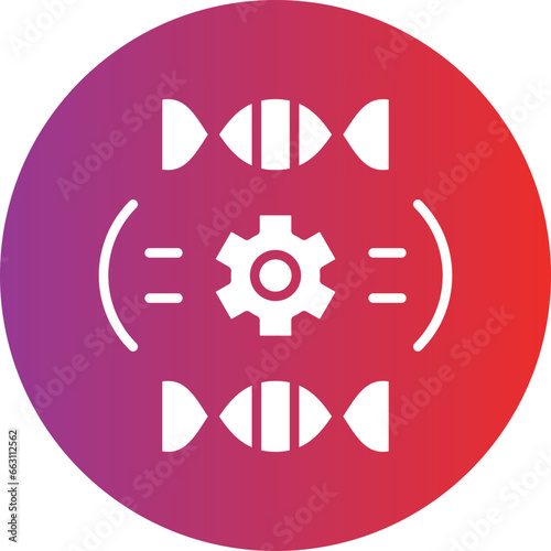 Genetic Engineering Icon Style