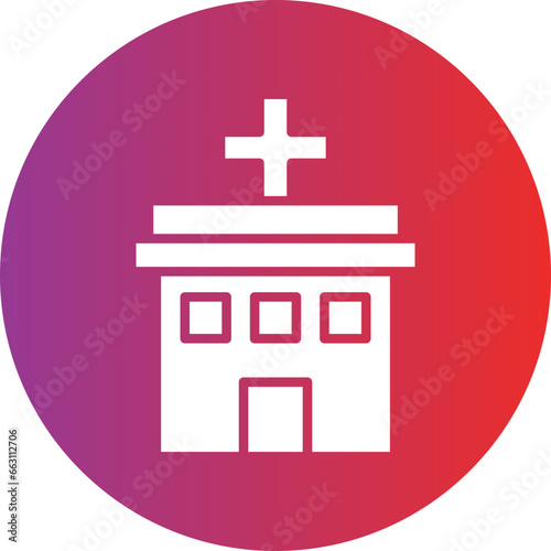Healthcare Center Icon Style