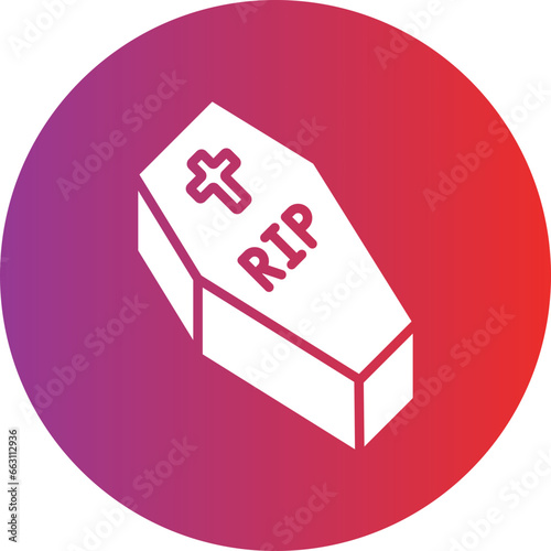 People Coffin Icon Style