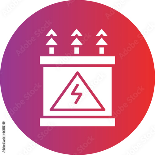 Power Transformer Icon Style