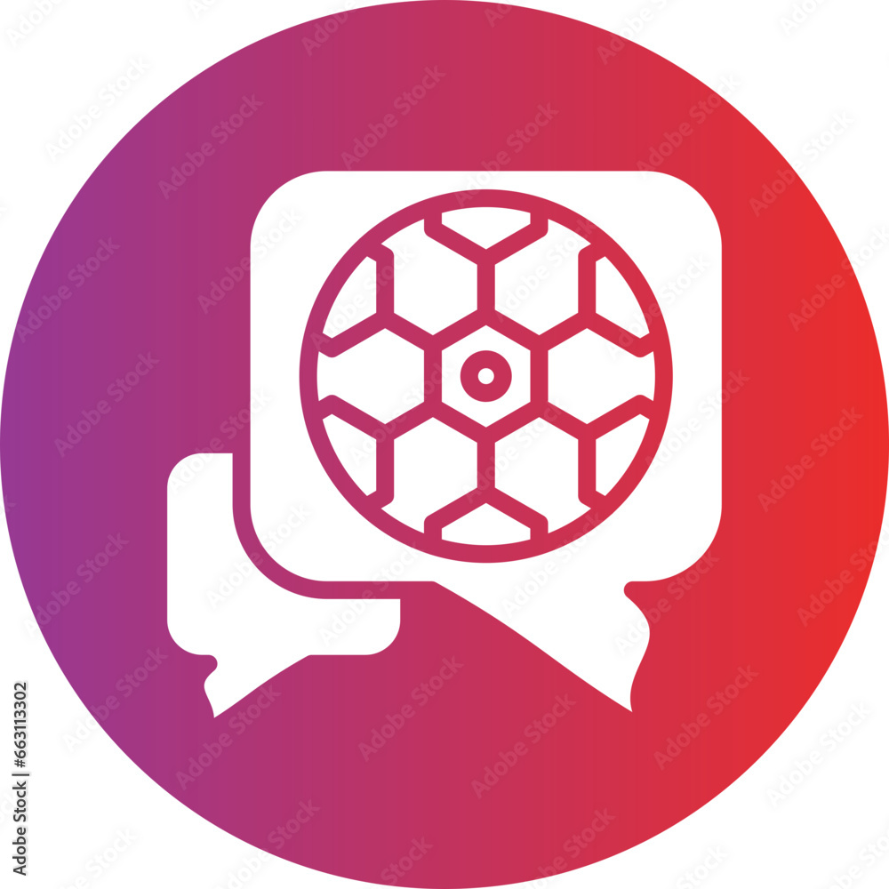 Obraz premium Chat Icon Style