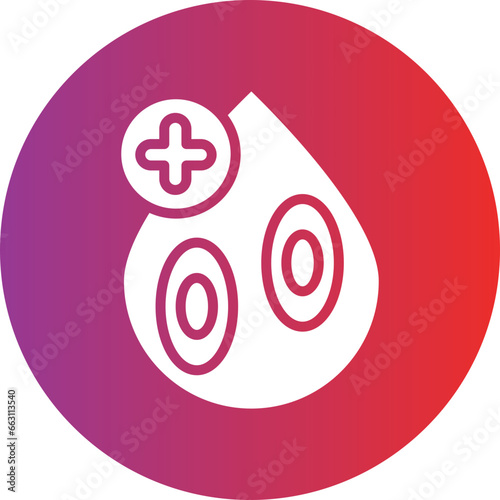 Hematology Icon Style