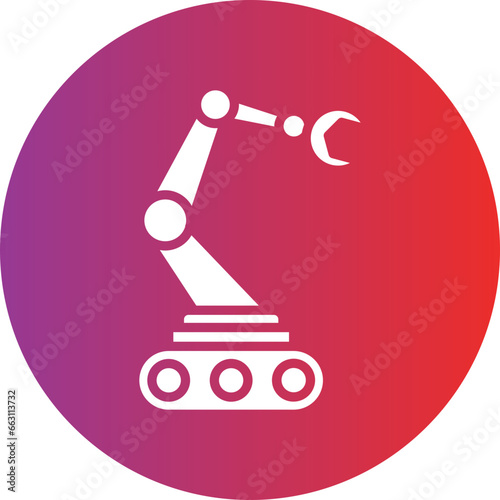 Autonomous Robotics Icon Style