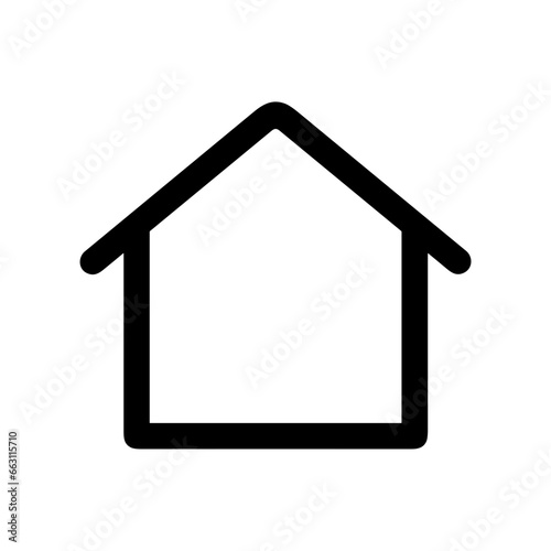 Home homepage icon symbol vector image. Illustration of the house real estate graphic property design image