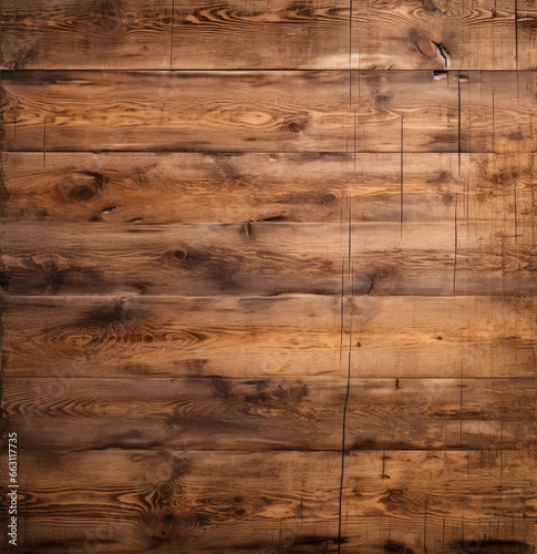 A close-up of a beautifully textured wooden floor with a warm brown background