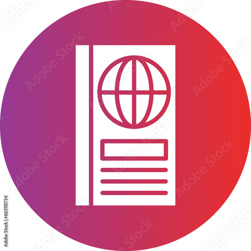 Passport Icon Style