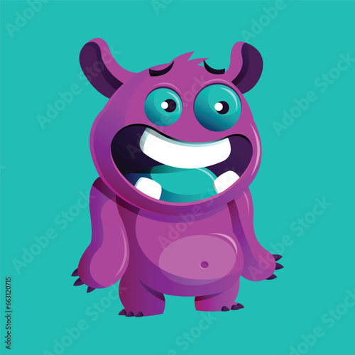 Monster cartoon design