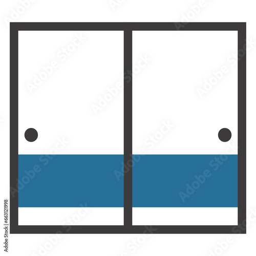 ふすまのイラスト