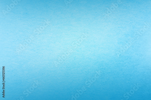 Light pale blue tone color paint on environmental friendly blank cardboard box paper texture background with minimal style and space