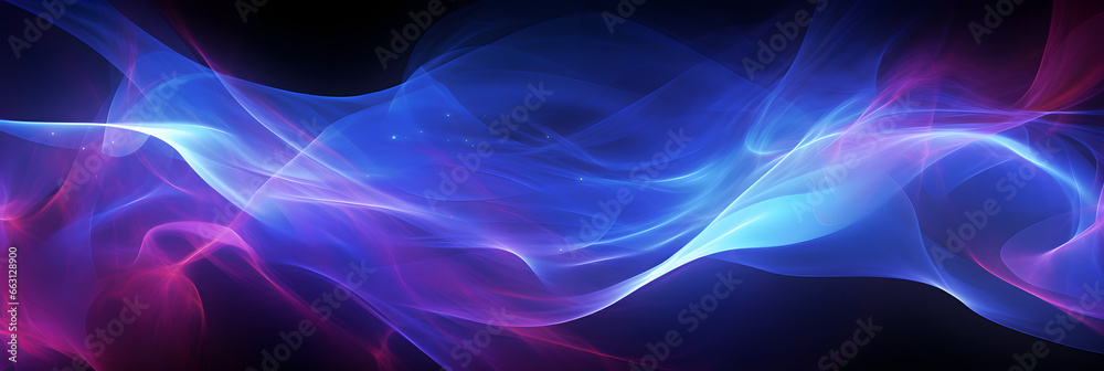 abstract plasma background banner