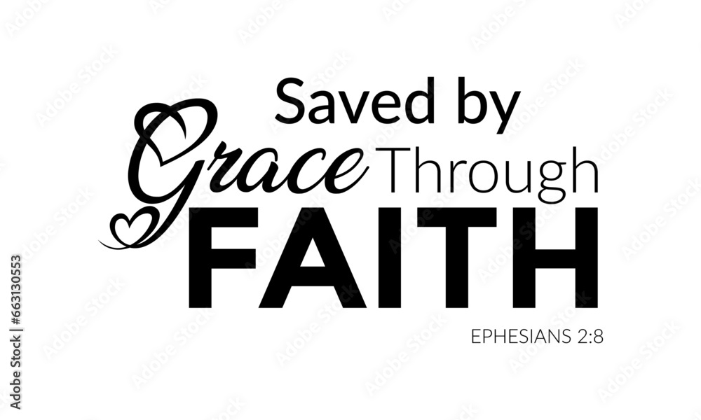 Christian Faith. Typography for print or use as poster, card, flyer or T Shirt Christian Faith. Typography for print or use as poster, card, flyer or T Shirt