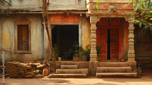 Indian dwelling house © Little