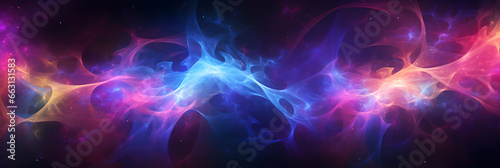 abstract magical fantasy background banner
