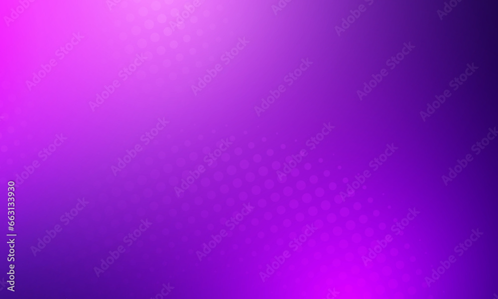 Fototapeta premium Purple gradient background with halftone ornament