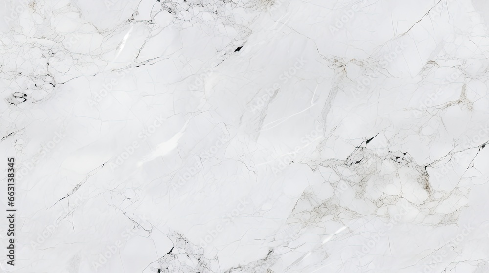 Obraz premium Elegance of marble with a minimalistic and realistic image of white marble texture.