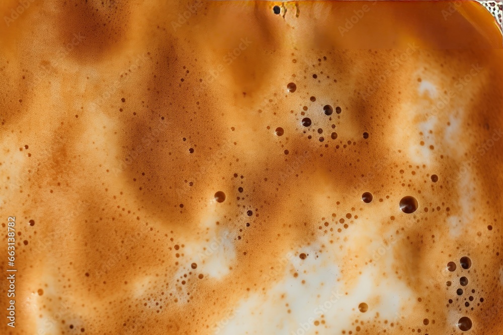Coffee foam texture. Coffee foam texture.