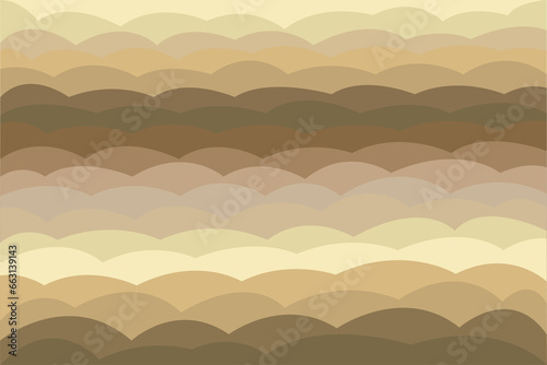 Abstract of background. Design japanese style of line wave of cream background. Design print for illustration, magazine, textile, cover, card, background, wallpaper. Set 11 