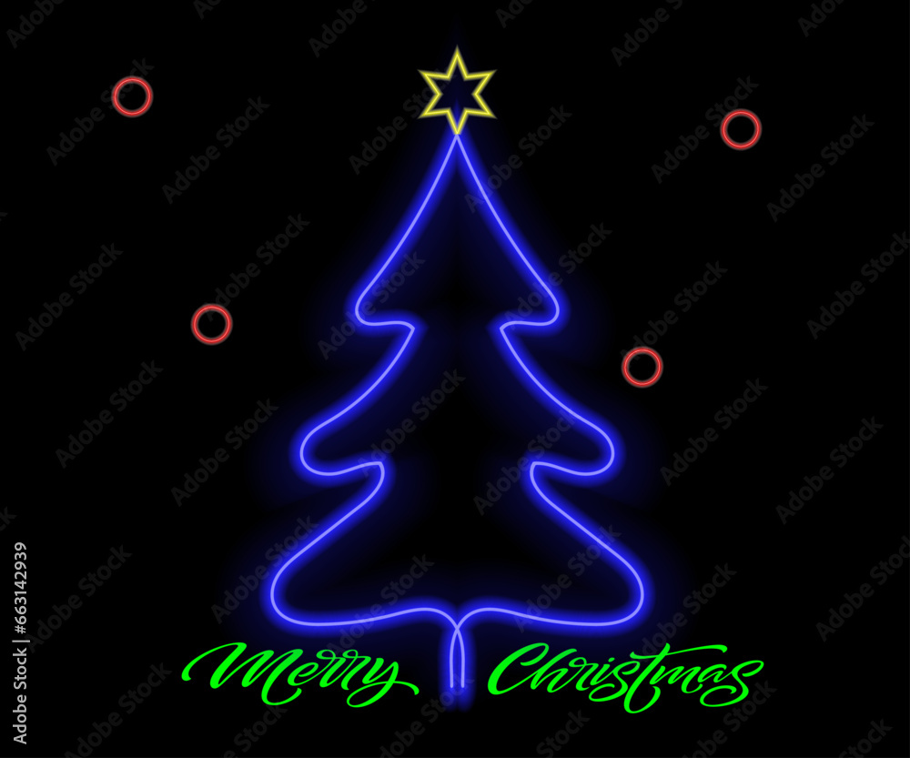 Neon Christmas tree with star, glowing icon. Neon New Year tree silhouette, outline Christmas tree in vivid colors. Festive fir with neon light. Icon set, sign, symbol for UI. Vector illustration Neon Christmas tree with star, glowing icon. Neon New Year tree silhouette, outline Christmas tree in vivid colors. Festive fir with neon light. Icon set, sign, symbol for UI. Vector illustration