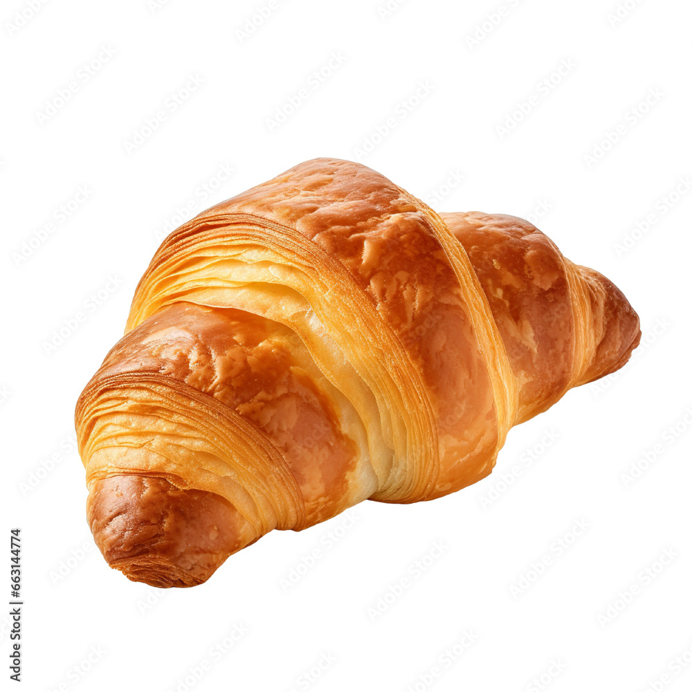 croissant on a white background isolated PNG croissant on a white background isolated PNG