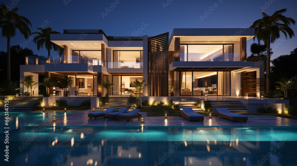 Luxury residential villa