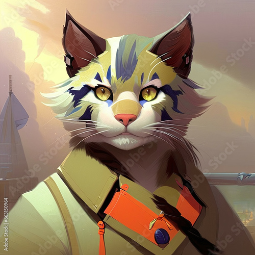 Portrait of a Anthropomorph...