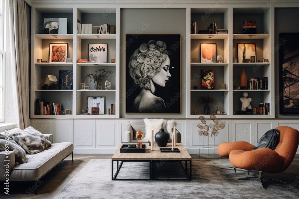 Plan an art-inspired interior with gallery walls and creative storage ...