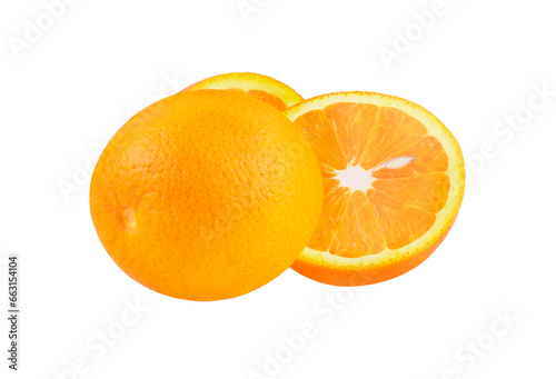 orange fruit isolated on transparent png