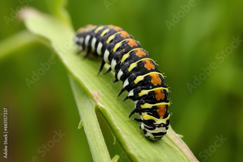 Caterpillar dovetail butterfly. © ABULKALAM