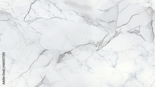 Elegance of marble with a minimalistic and realistic image of white marble texture. photo