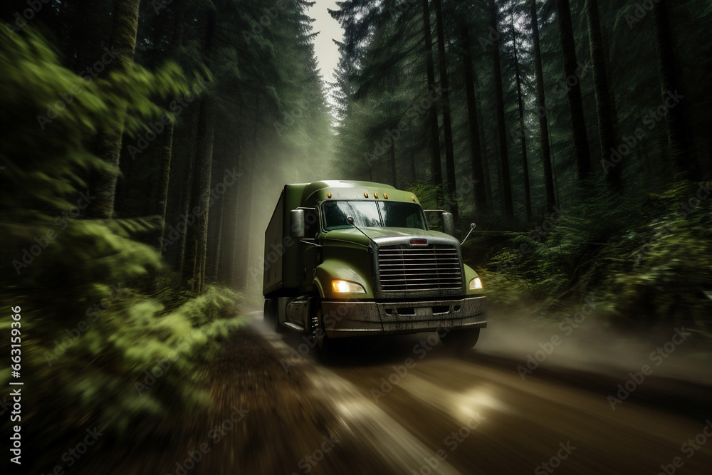 Cargo transportation road highway freight shipping trucks