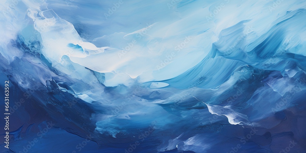 Closeup of abstract rough colorfuldark blue art painting texture background wallpaper, with oil or acrylic brushstroke waves, pallet knife paint on canvas Closeup of abstract rough colorfuldark blue art painting texture background wallpaper, with oil or acrylic brushstroke waves, pallet knife paint on canvas