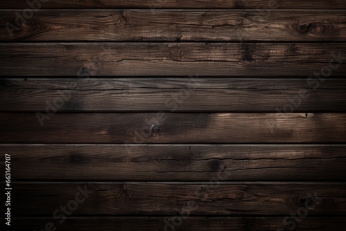 Old wood texture. Floor surface. Dark wood background. Wooden wall, design of dark wood background, AI Generated photo