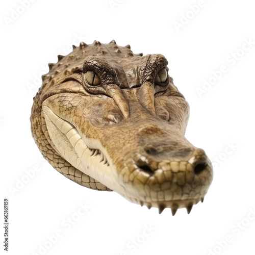 crocodile head isolated on transparent background transparency 