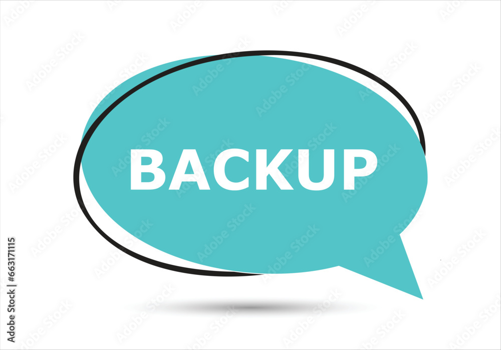 Backup speech bubble text. Hi There on bright color for Sticker, Banner and Poster. vector illustration. Backup speech bubble text. Hi There on bright color for Sticker, Banner and Poster. vector illustration.