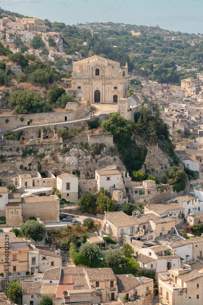 Veduta di Scicli - Ragusa - Sicilia - Italia
