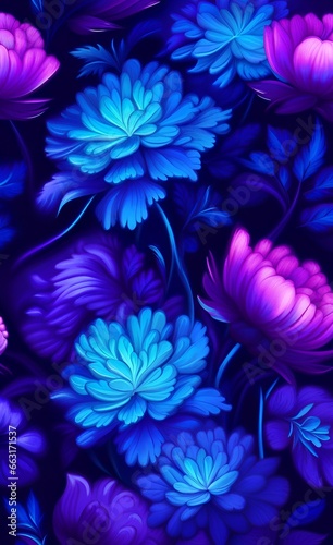 background with flowers