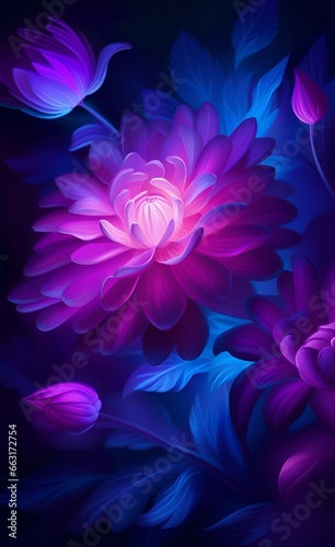 background with flowers