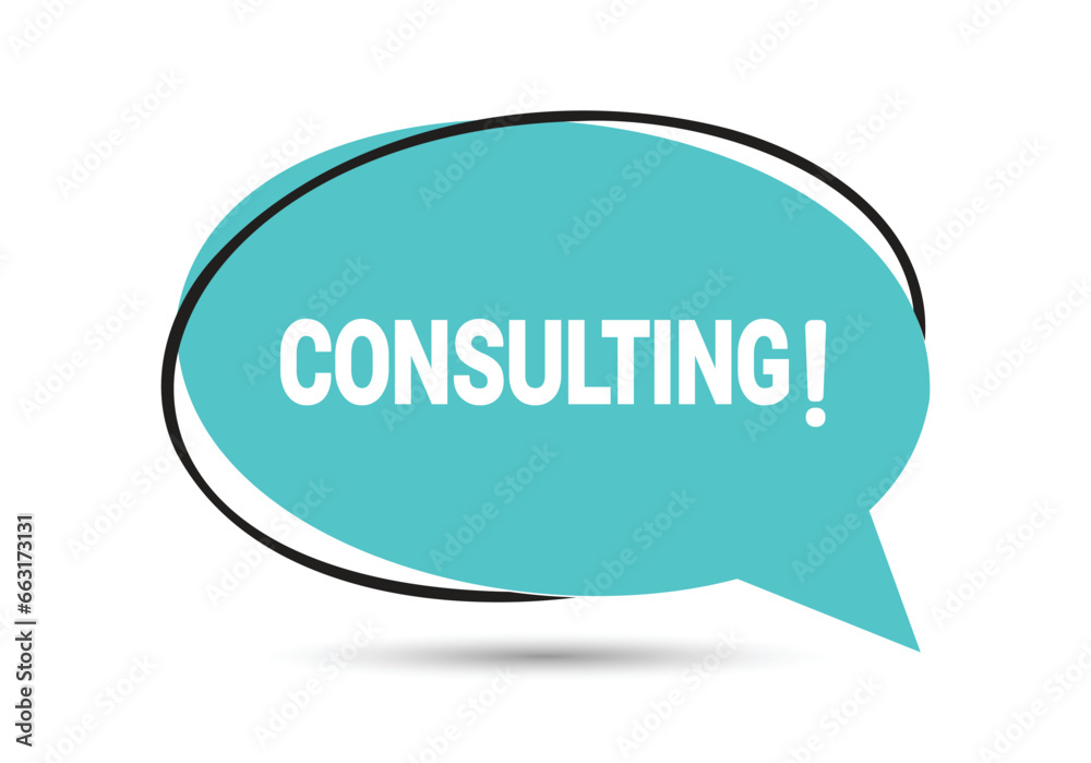 Consulting speech bubble text. Hi There on bright color for Sticker, Banner and Poster. vector illustration. Consulting speech bubble text. Hi There on bright color for Sticker, Banner and Poster. vector illustration.