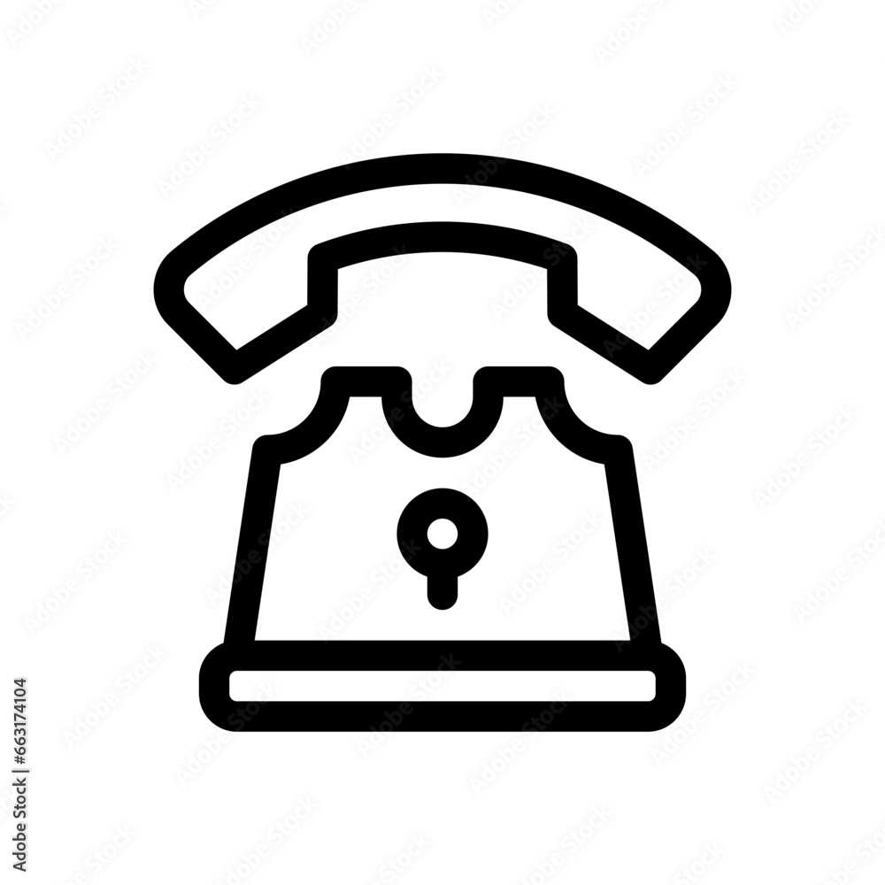 telephone line icon telephone line icon