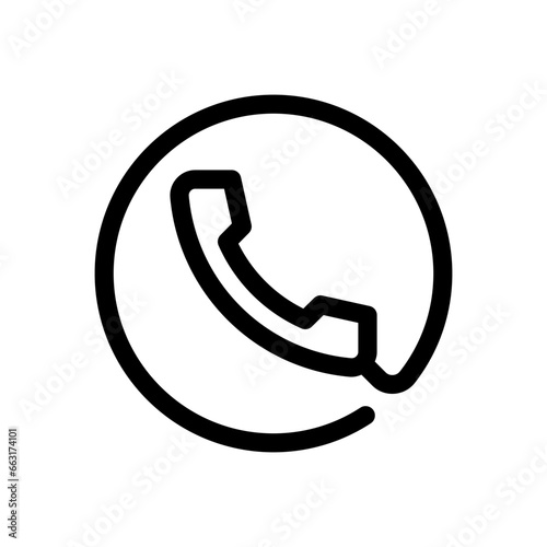 telephone line icon