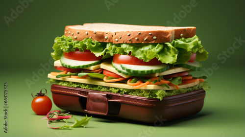 Lunch box sandwich