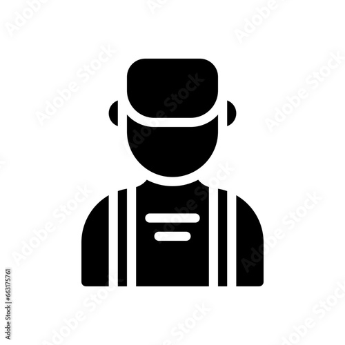 valet glyph icon
