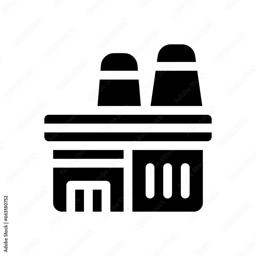 factory glyph icon factory glyph icon