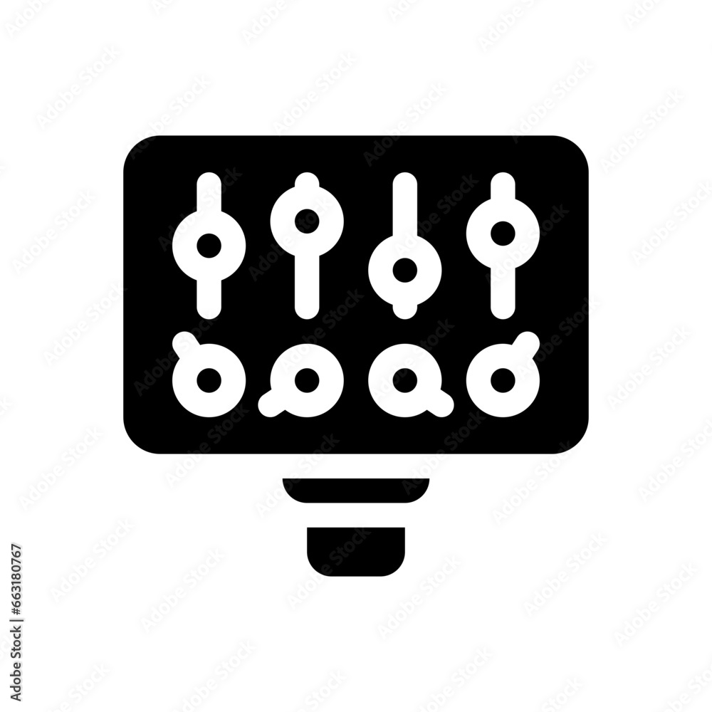 monitor glyph icon monitor glyph icon