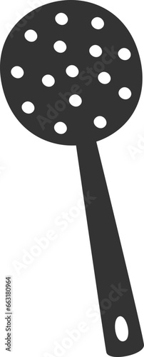 Skimmer Utensil Silhouette